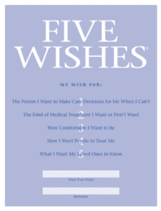 Five Wishes Family Convo