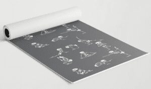 Skeleton Yoga Mat