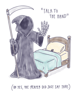 Talk to the Hand, says Grim