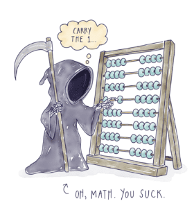 Grim and his abacus